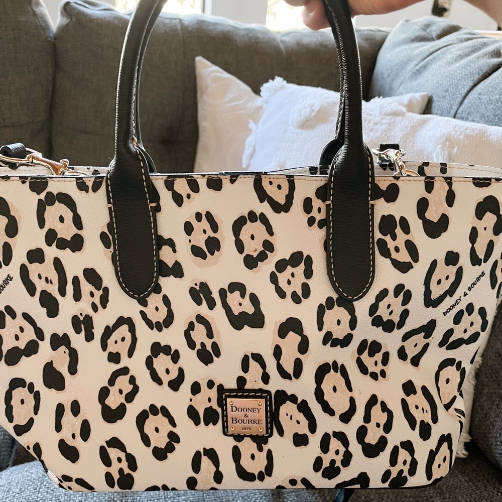 Rooney & Burke Leopard Print Handbag